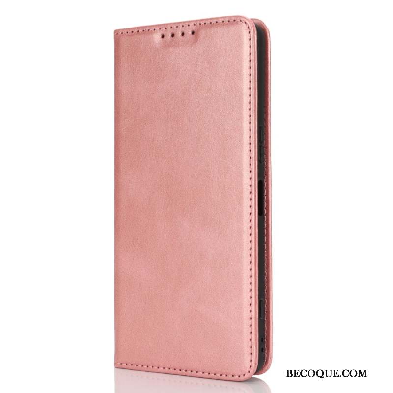 Flip Cover Sony Xperia 1 VI Cuir Fendu