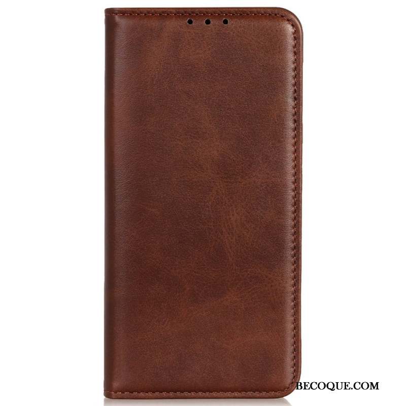 Flip Cover Sony Xperia 1 VI Cuir Fendu