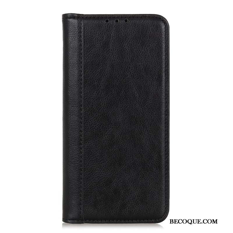 Flip Cover Sony Xperia 1 VI Cuir Fendu Vintage