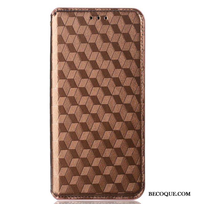 Flip Cover Xiaomi 12 Lite Texture 3D