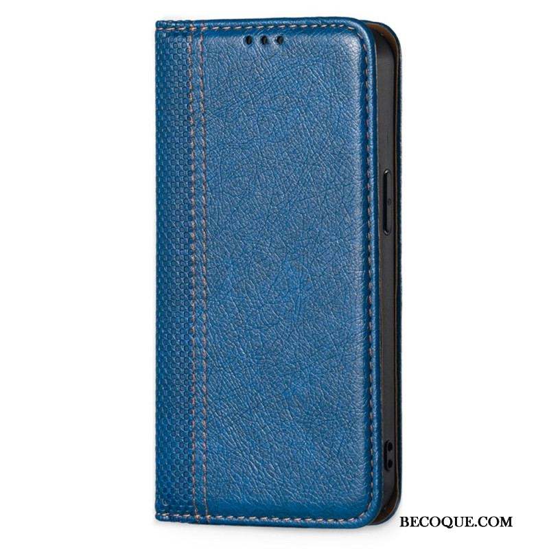 Flip Cover Xiaomi 12 Pro Effet Cuir Vintage