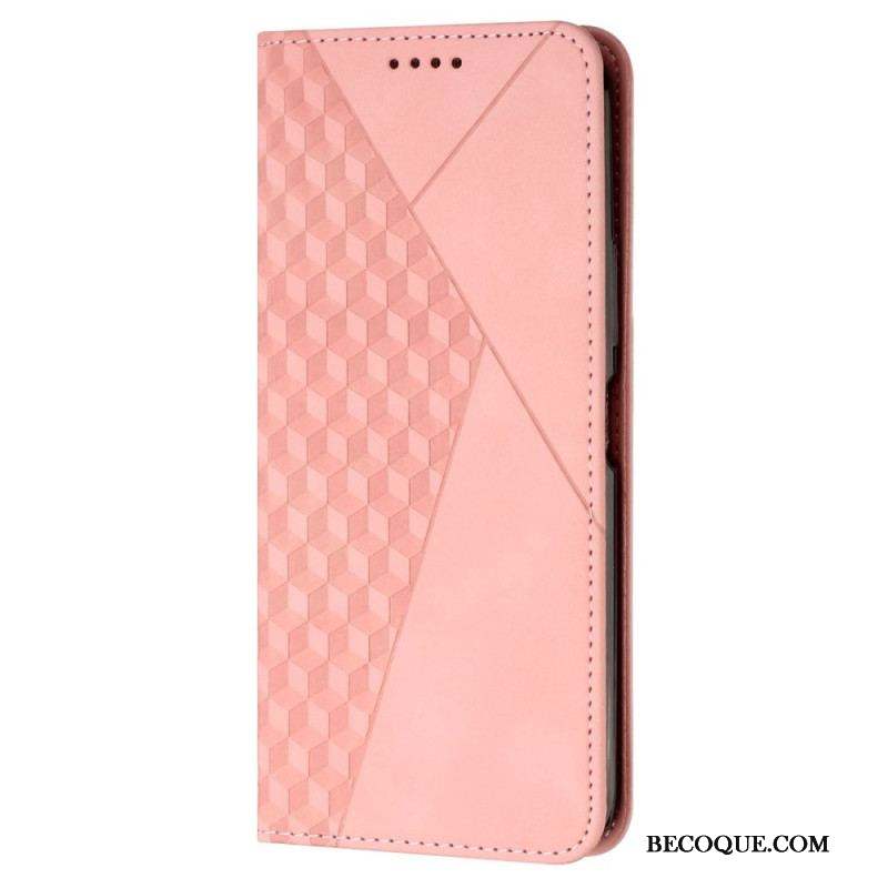 Flip Cover Xiaomi 13 Style Cuir Motif 3D