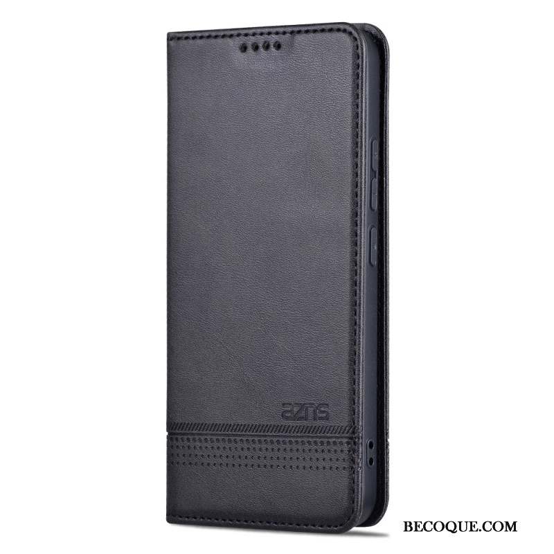 Flip Cover Xiaomi 14 Pro Simili Cuir AZNS