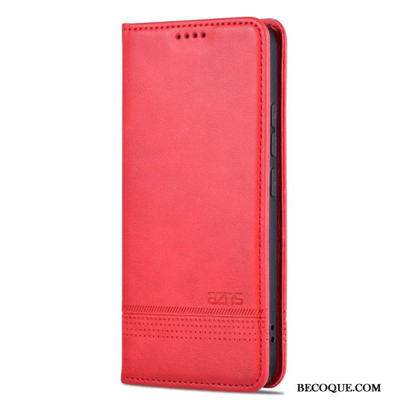 Flip Cover Xiaomi 14 Pro Simili Cuir AZNS