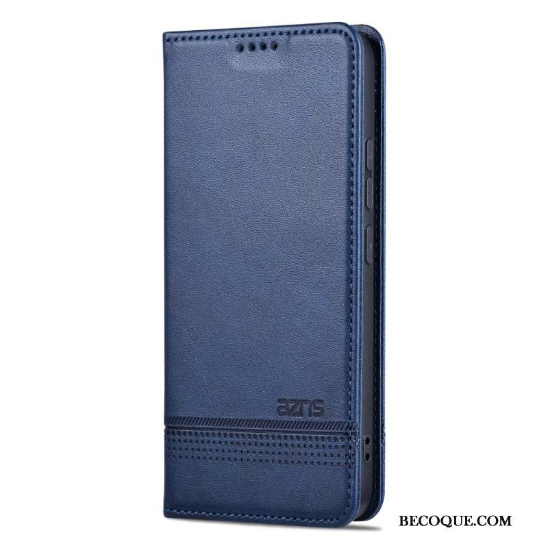 Flip Cover Xiaomi 14 Pro Simili Cuir AZNS