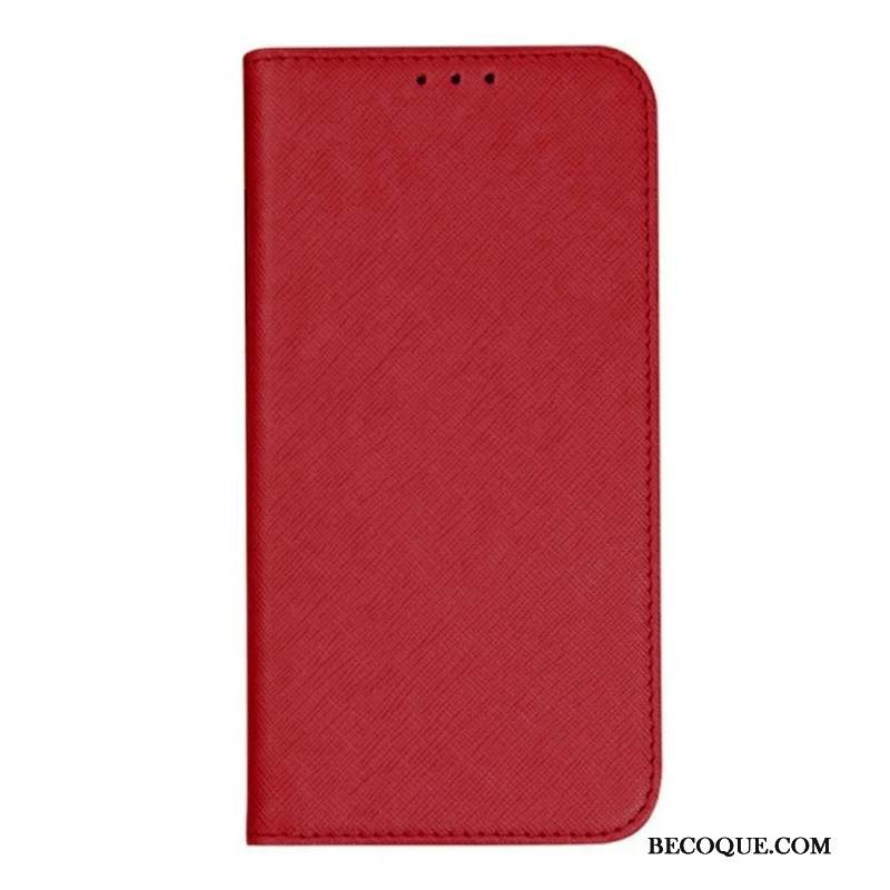 Flip Cover Xiaomi 14 Texture Croisée