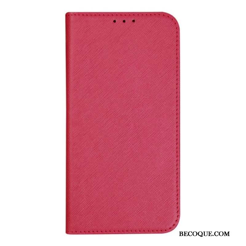 Flip Cover Xiaomi 14 Texture Croisée