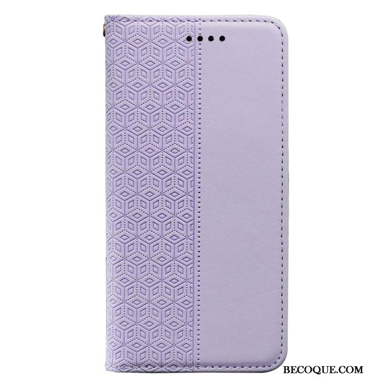 Flip Cover Xiaomi 14T Motif Quadrillé