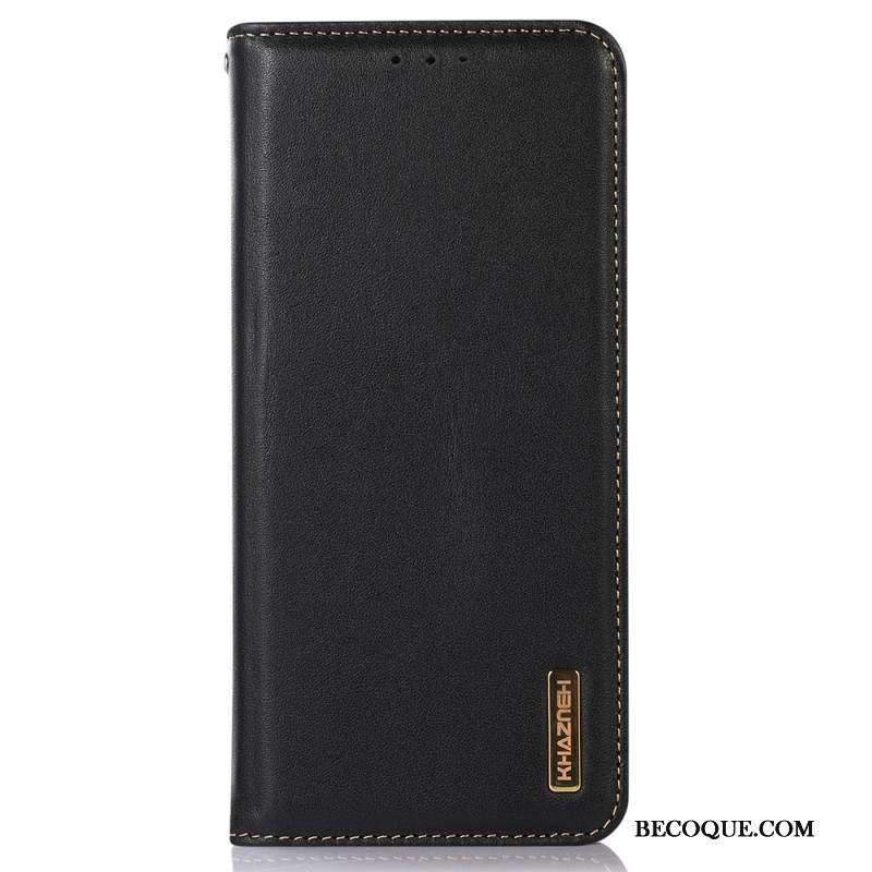 Flip Cover Xiaomi 14T Pro Cuir KHAZNEH