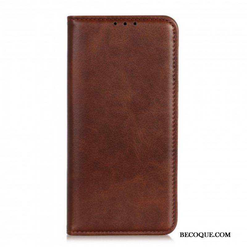 Flip Cover Xiaomi Redmi Note 10 Pro Cuir Fendu