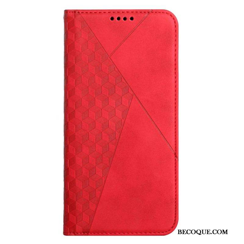 Flip Cover Xiaomi Redmi Note 11 Pro Plus 5G Effet Cuir Motif 3D