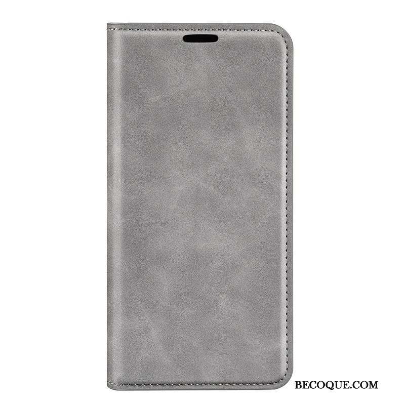 Flip Cover Xiaomi Redmi Note 12/Poco X5 5G Style Cuir