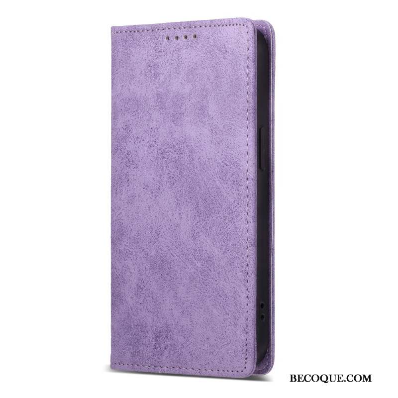 Flip Cover Xiaomi Redmi Note 13 4G Effet Cuir Classique