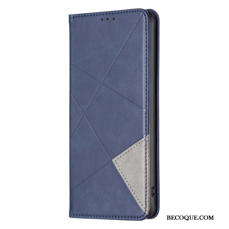 Flip Cover Xiaomi Redmi Note 13 Pro 5G / Poco X6 5G Motifs Géométriques