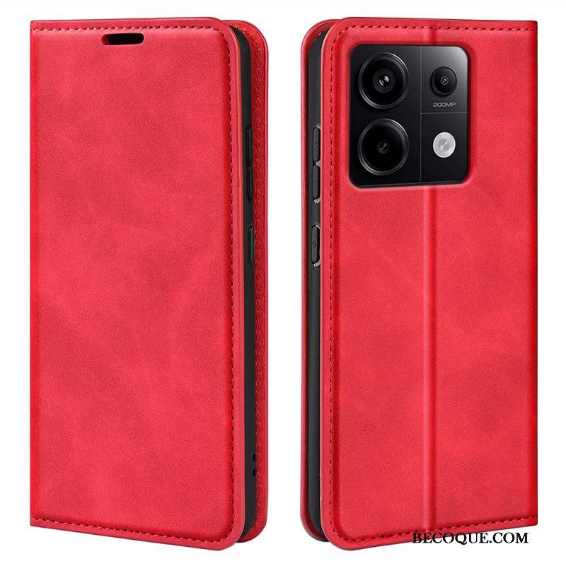 Flip Cover Xiaomi Redmi Note 13 Pro 5G / Poco X6 5G Style Cuir