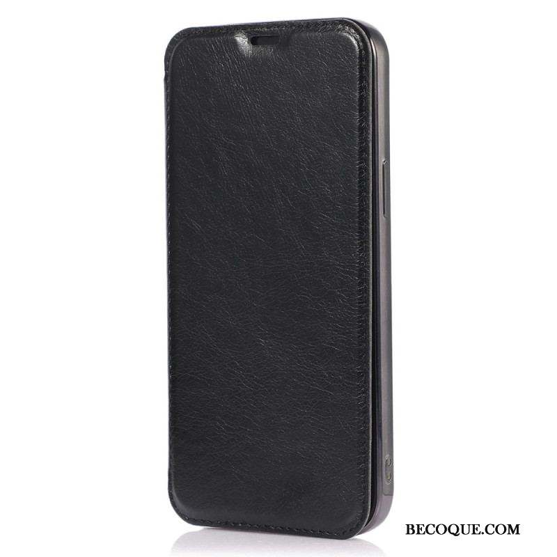 Flip Cover iPhone 14 Simili Cuir Porte-Carte