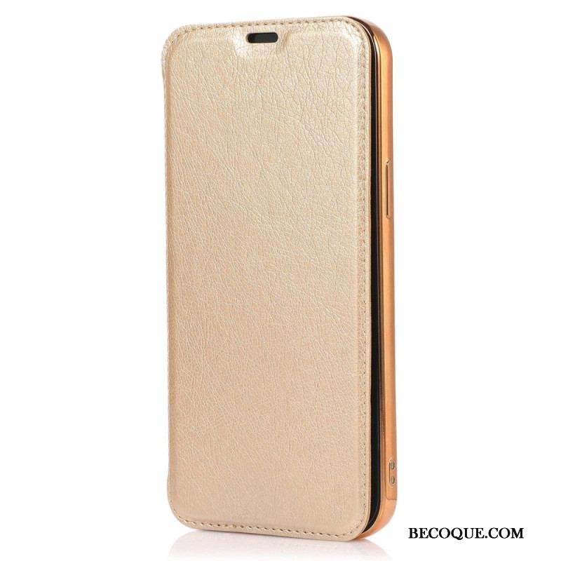 Flip Cover iPhone 14 Simili Cuir Porte-Carte