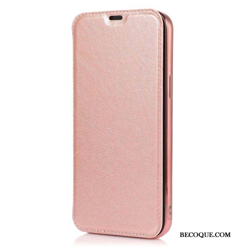 Flip Cover iPhone 14 Simili Cuir Porte-Carte