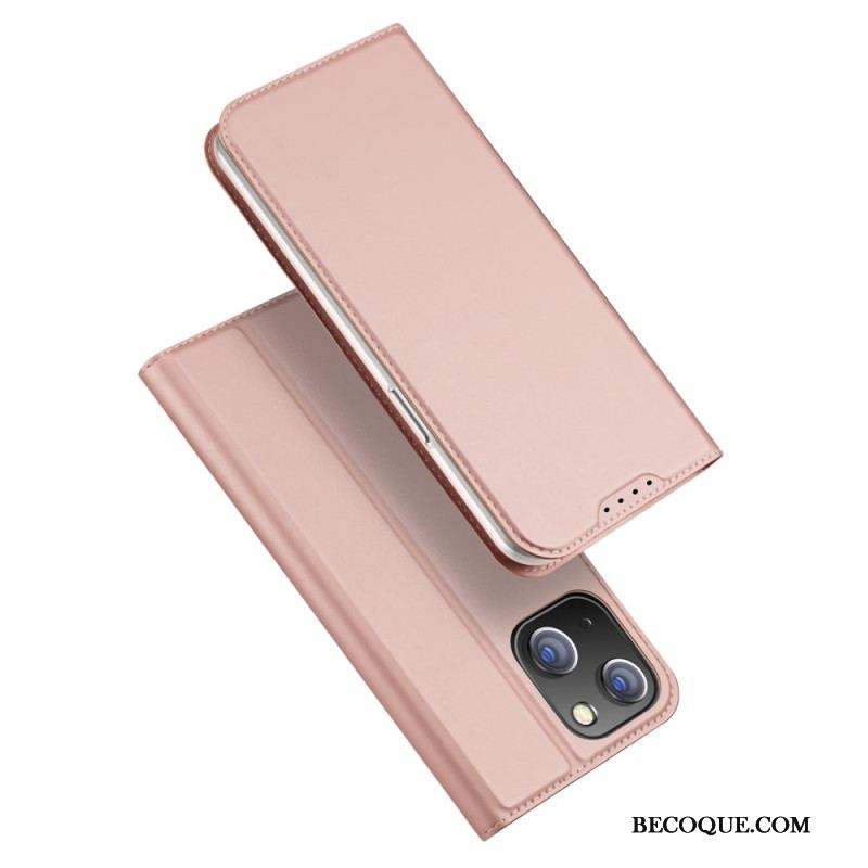 Flip Cover iPhone 15 Skin-Pro Series Dux Ducis