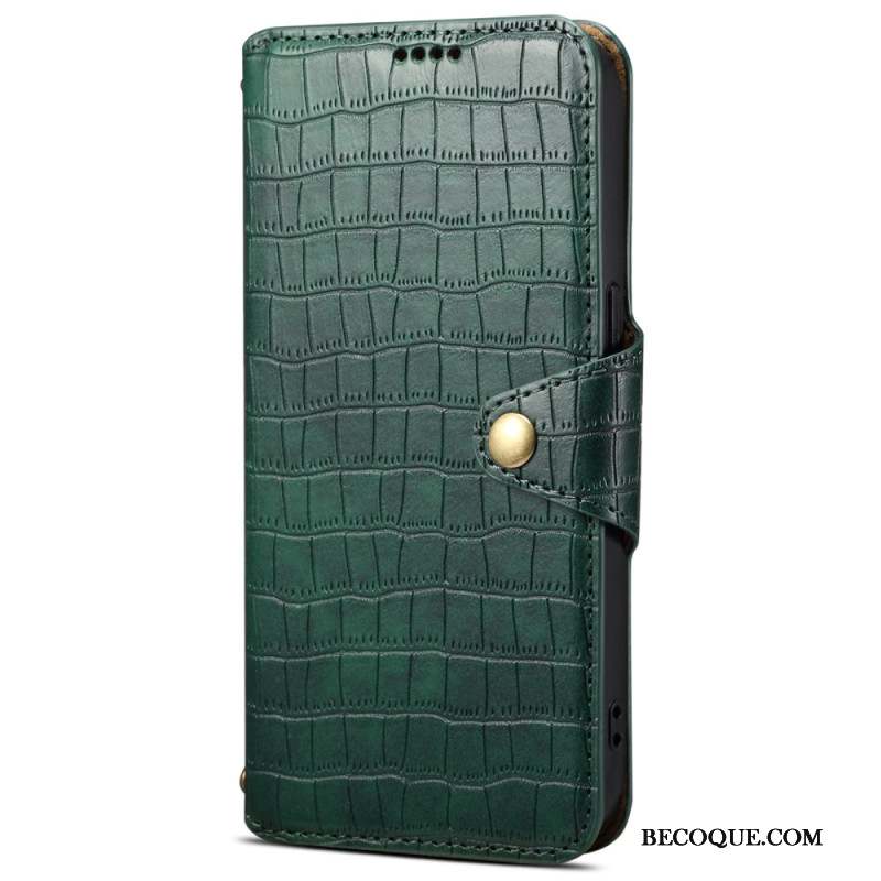 Housse Huawei Nova 12S Texture Crocodile