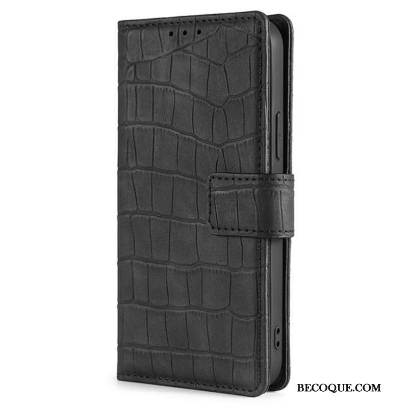 Housse Huawei Nova 12i Texture Crocodile