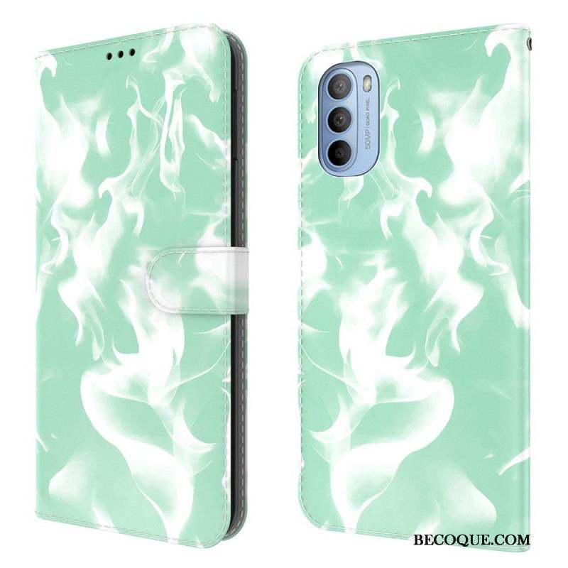 Housse Moto G41 / G31 Motif Abstrait