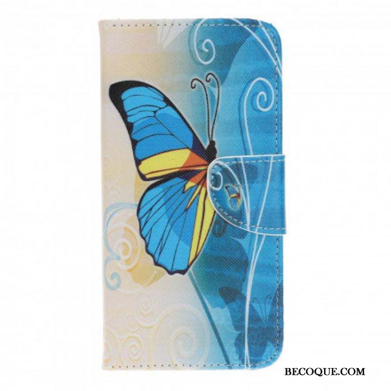 Housse Motorola Edge 20 Lite Butterflies