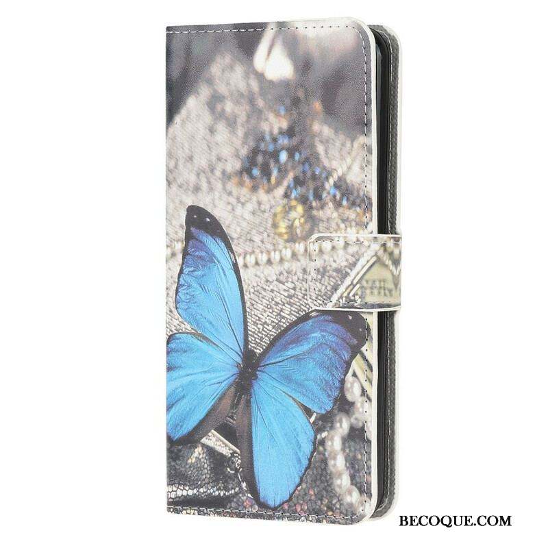 Housse Samsung Galaxy A12 / M12 Papillon Royal