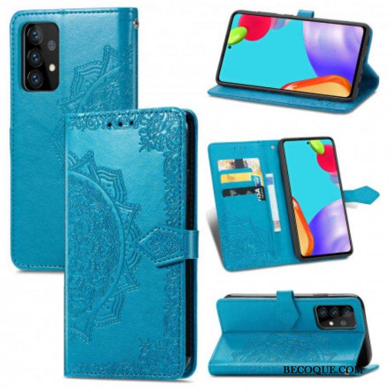 Housse Samsung Galaxy A52 4G / A52 5G / A52s 5G Mandala Moyen Age