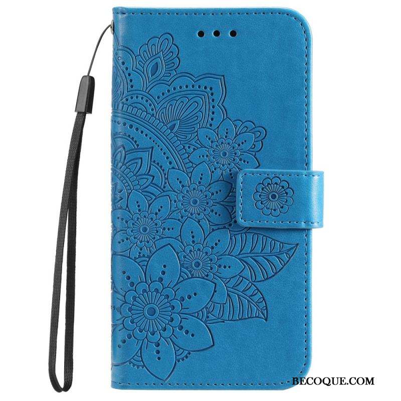 Housse Samsung Galaxy A53 5G Mandala de Fleurs