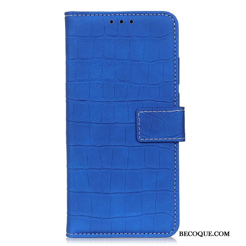 Housse Samsung Galaxy A55 5G Style Crocodile