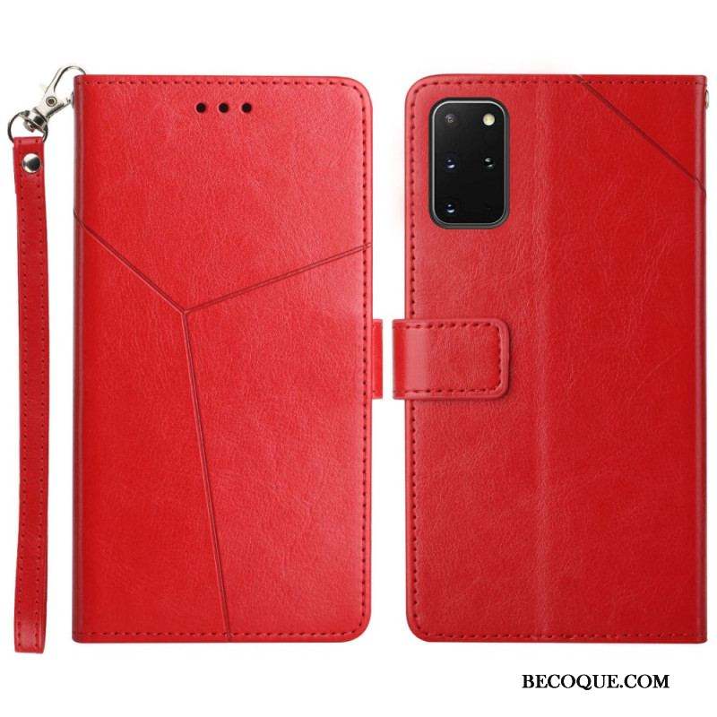 Housse Samsung Galaxy S20 Plus / S20 Plus 5G Style Cuir Géo Y Design