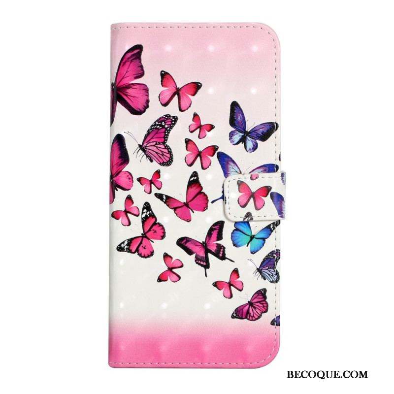 Housse Samsung Galaxy S22 5G Vol de Papillons