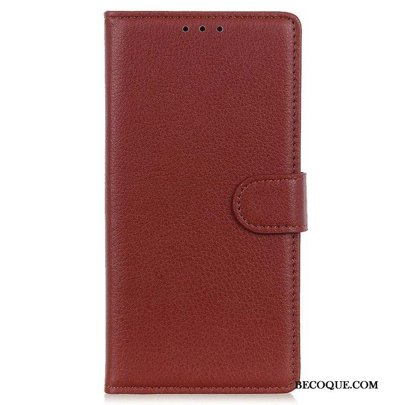 Housse Samsung Galaxy S23 5G Simili Cuir Traditionnel