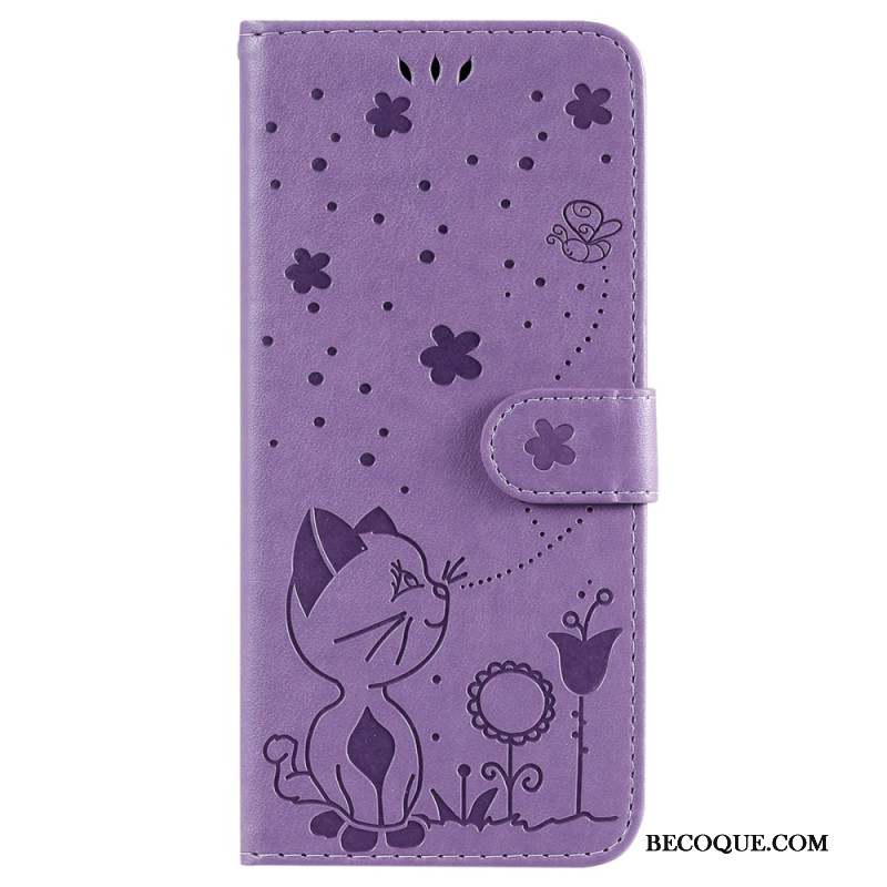 Housse Samsung Galaxy S24 FE Chat et Abeille