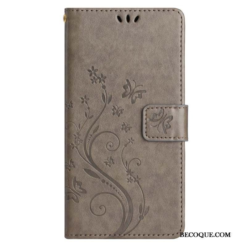 Housse Samsung Galaxy S24 FE Motif de Papillons et Fleurs