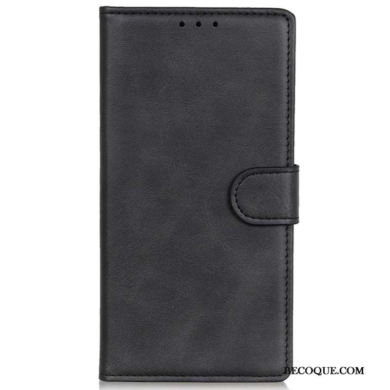 Housse Samsung Galaxy S24 FE Simili Cuir Mat