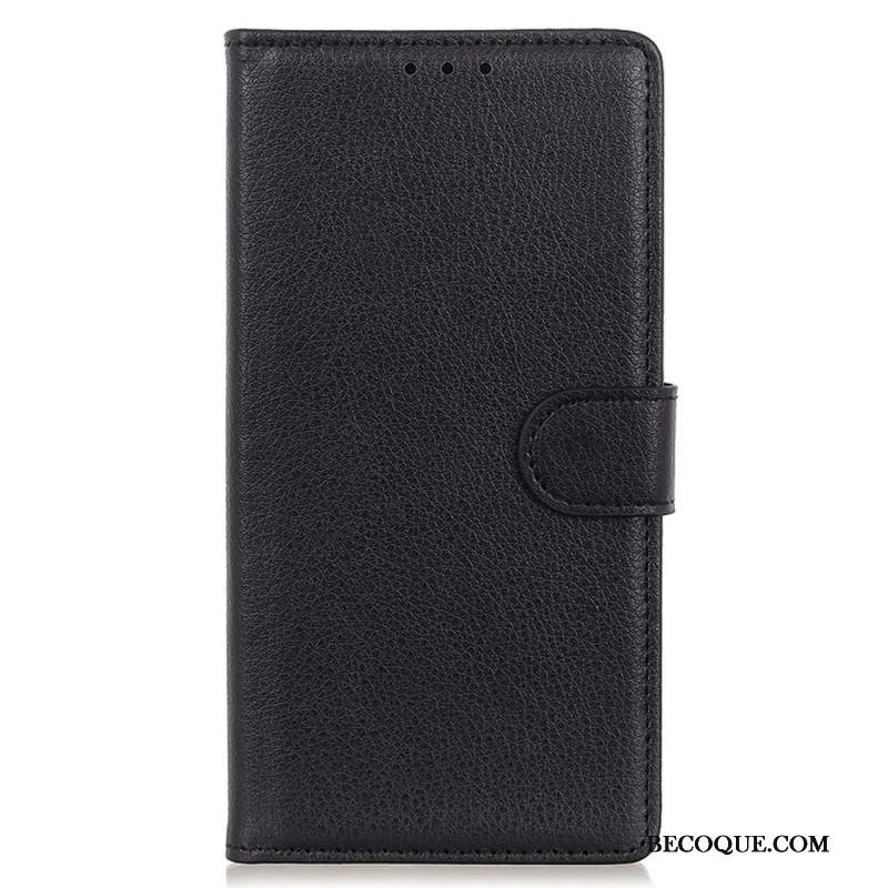 Housse Samsung Galaxy S24 FE Simili Cuir Traditionnel