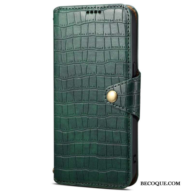 Housse Samsung Galaxy S24 Plus 5G Texture de Crocodile