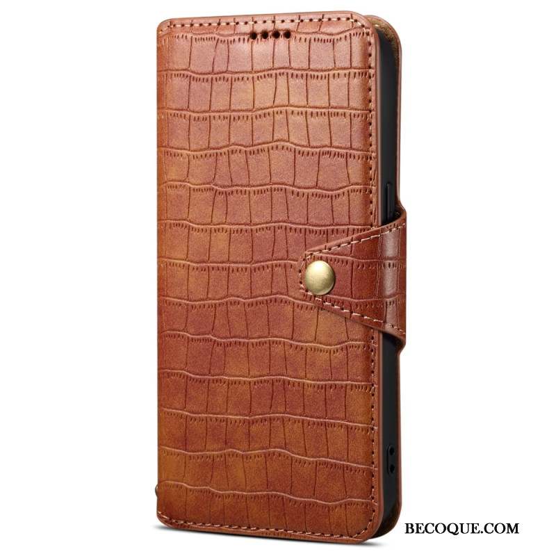 Housse Samsung Galaxy S24 Plus 5G Texture de Crocodile