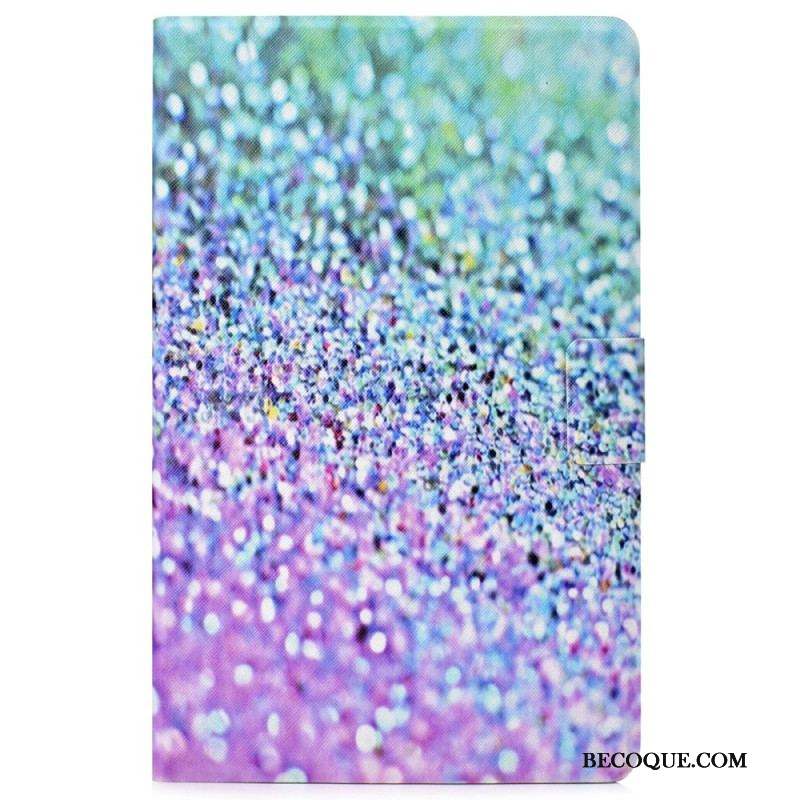 Housse Samsung Galaxy Tab A8 (2021) Paillettes Brillantes