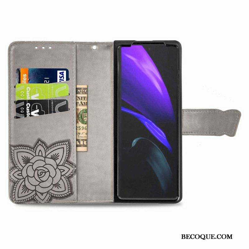 Housse Samsung Galaxy Z Fold 4 Papillon Géant