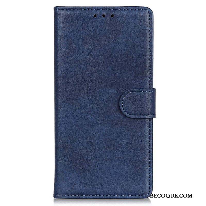 Housse Sony Xperia 1 IV Effet Cuir Mat