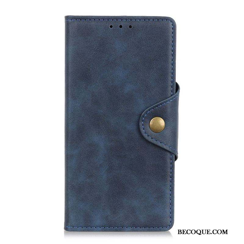 Housse Sony Xperia 1 IV Simili Cuir Bouton