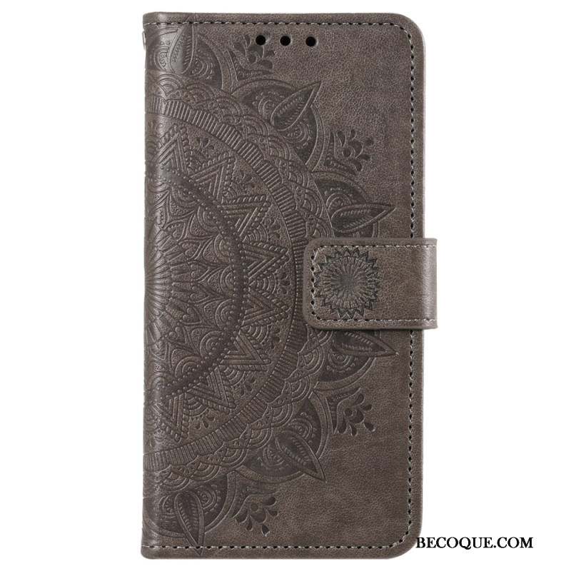 Housse Sony Xperia 1 VI Mandala Soleil à Lanière