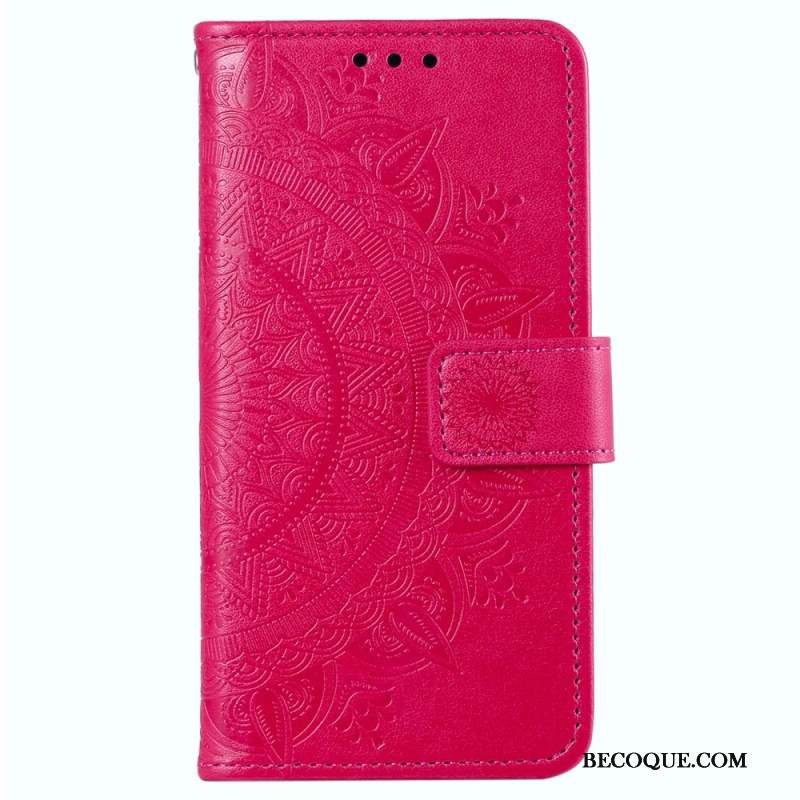 Housse Sony Xperia 1 VI Mandala Soleil à Lanière