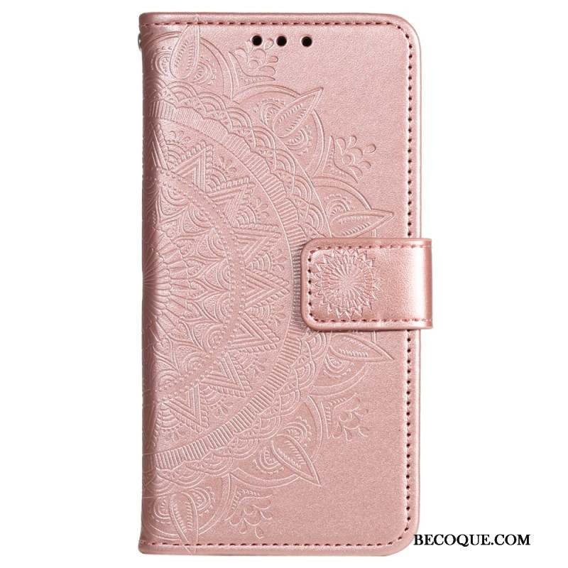 Housse Sony Xperia 1 VI Mandala Soleil à Lanière