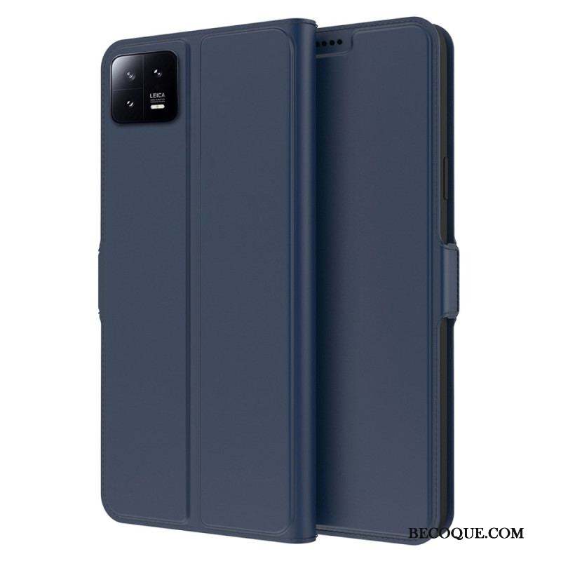 Housse Xiaomi 13 Effet Cuir Slim