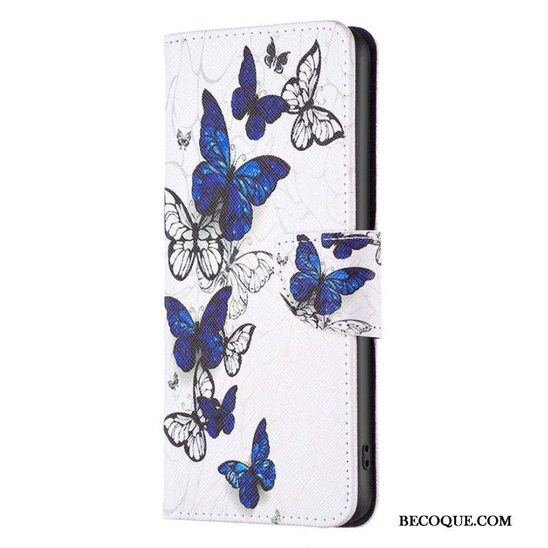 Housse Xiaomi 13 Lite Papillons Colorés