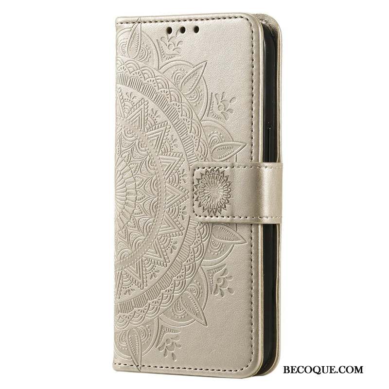 Housse Xiaomi 14 Mandala Soleil à Lanière